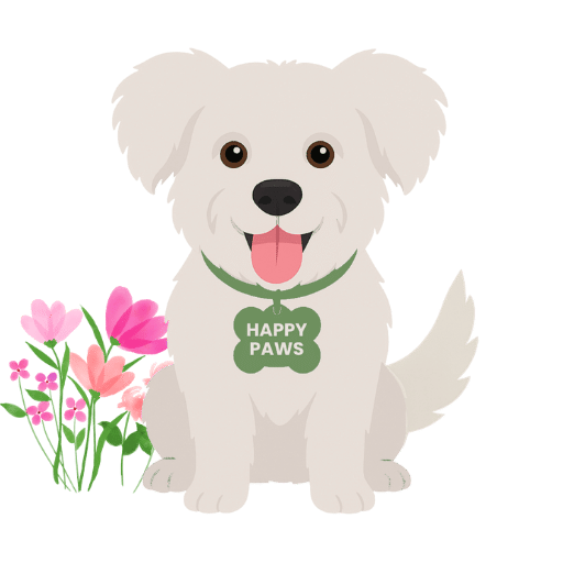 Happy Paws Dog Walking Field logo